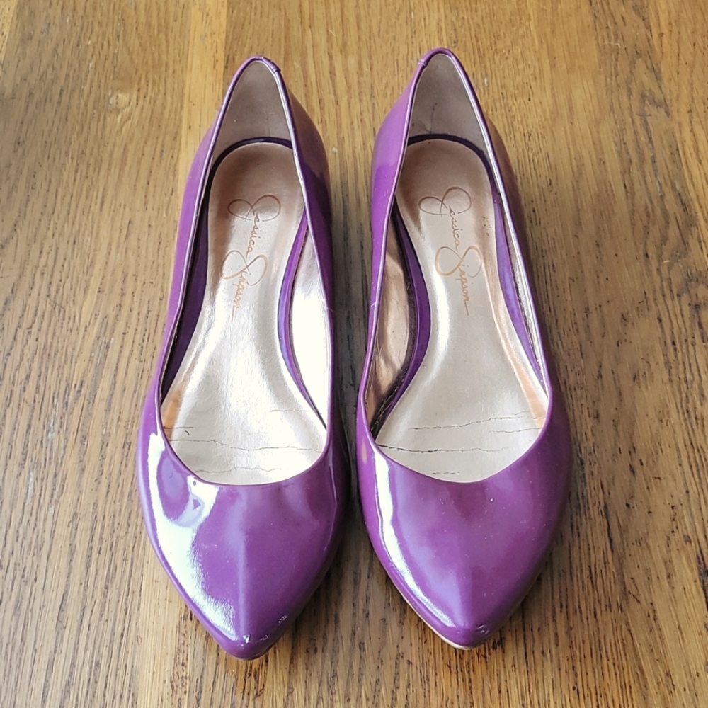 Jessica Simpson sz 36½ purple flats